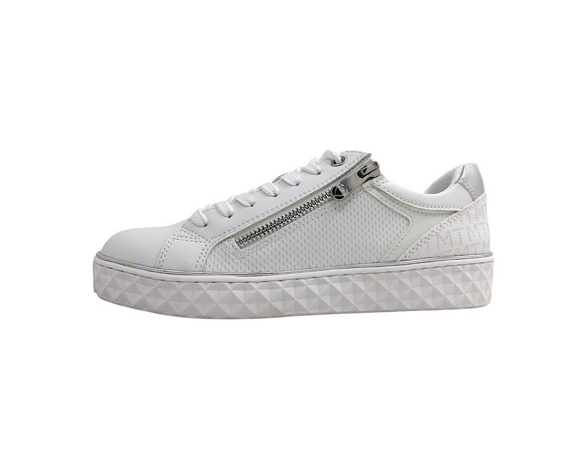 marco tozzi sportlicher Schnürer Schnürschuh (weiß)