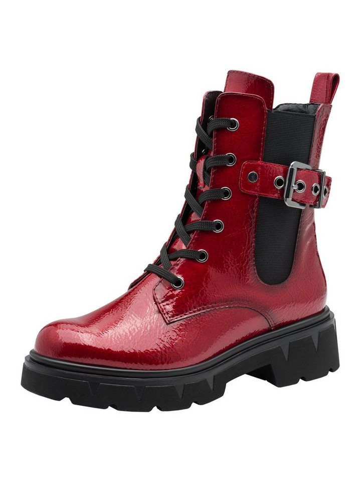 marco tozzi FEEL mit Blockabsatz Blockabsatz 2-25249-45 Stiefelette FEEL