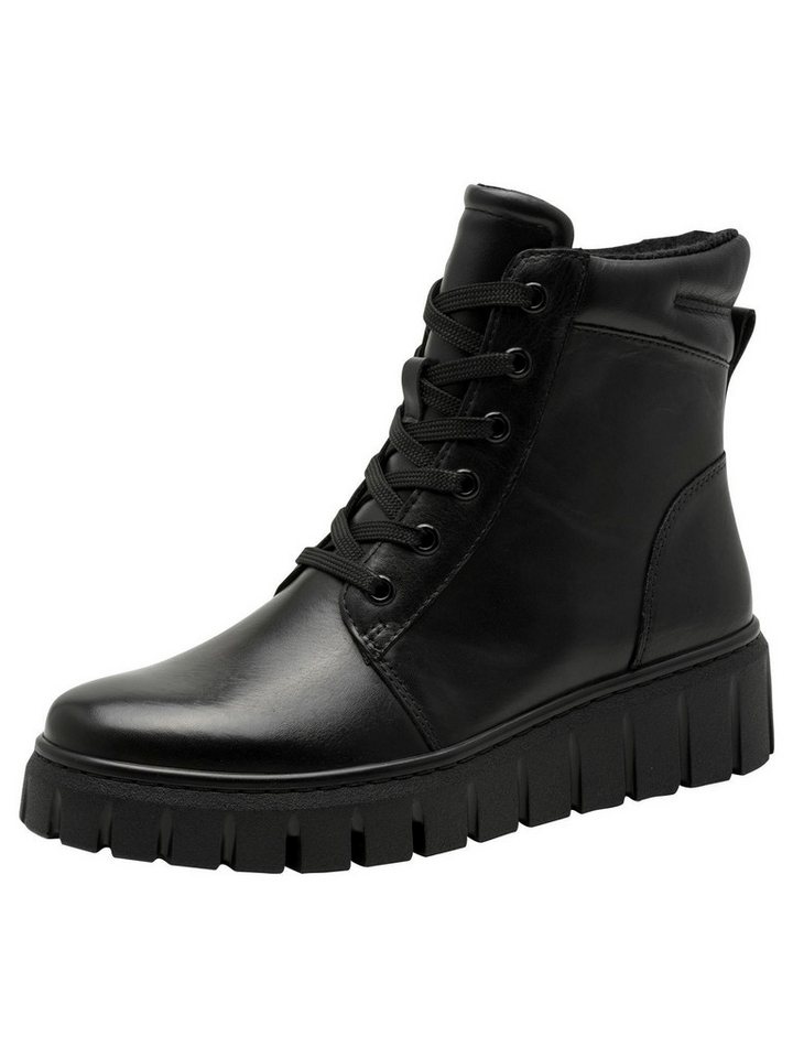 marco tozzi FEEL aus Leder Keilabsatz 2-25293-45 Stiefelette FEEL