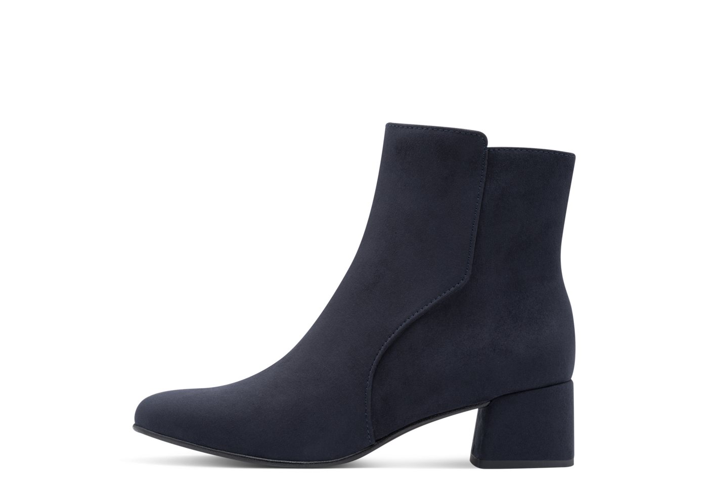 marco tozzi Stiefelette, Blockabsatz, Businessschuh, Ankleboots mit Ziernähen