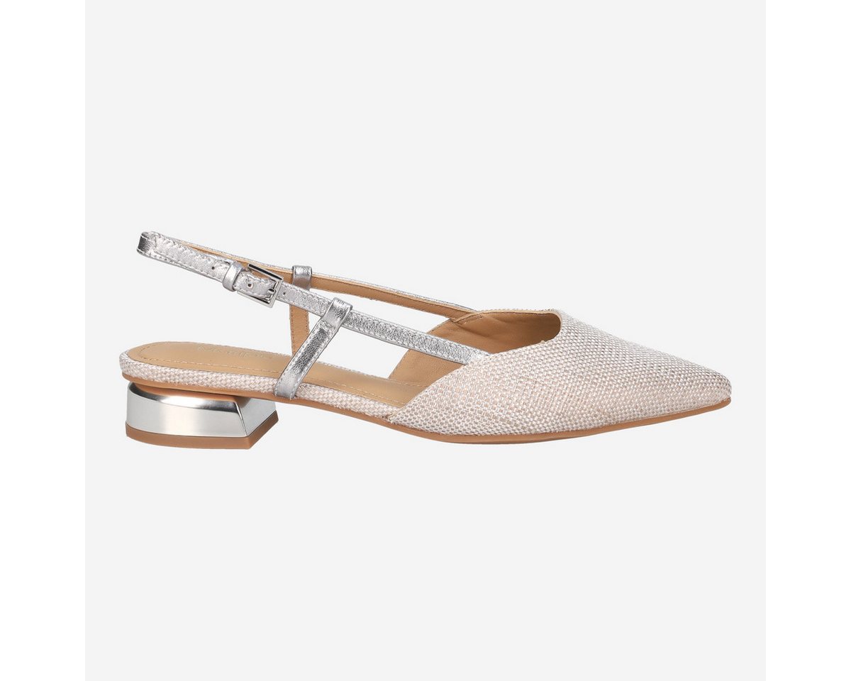 Maripé ARIZONA V.5 SILVER, Peeptoes & Slingpumps, Beige, Damen Peeptoepumps