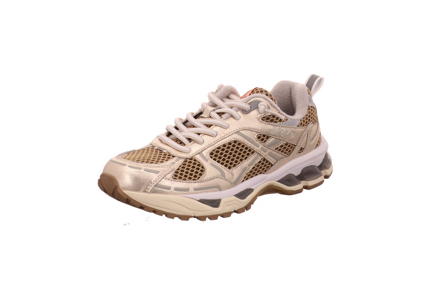 Maripé COMBI GOLD/WHITE Schnürschuh