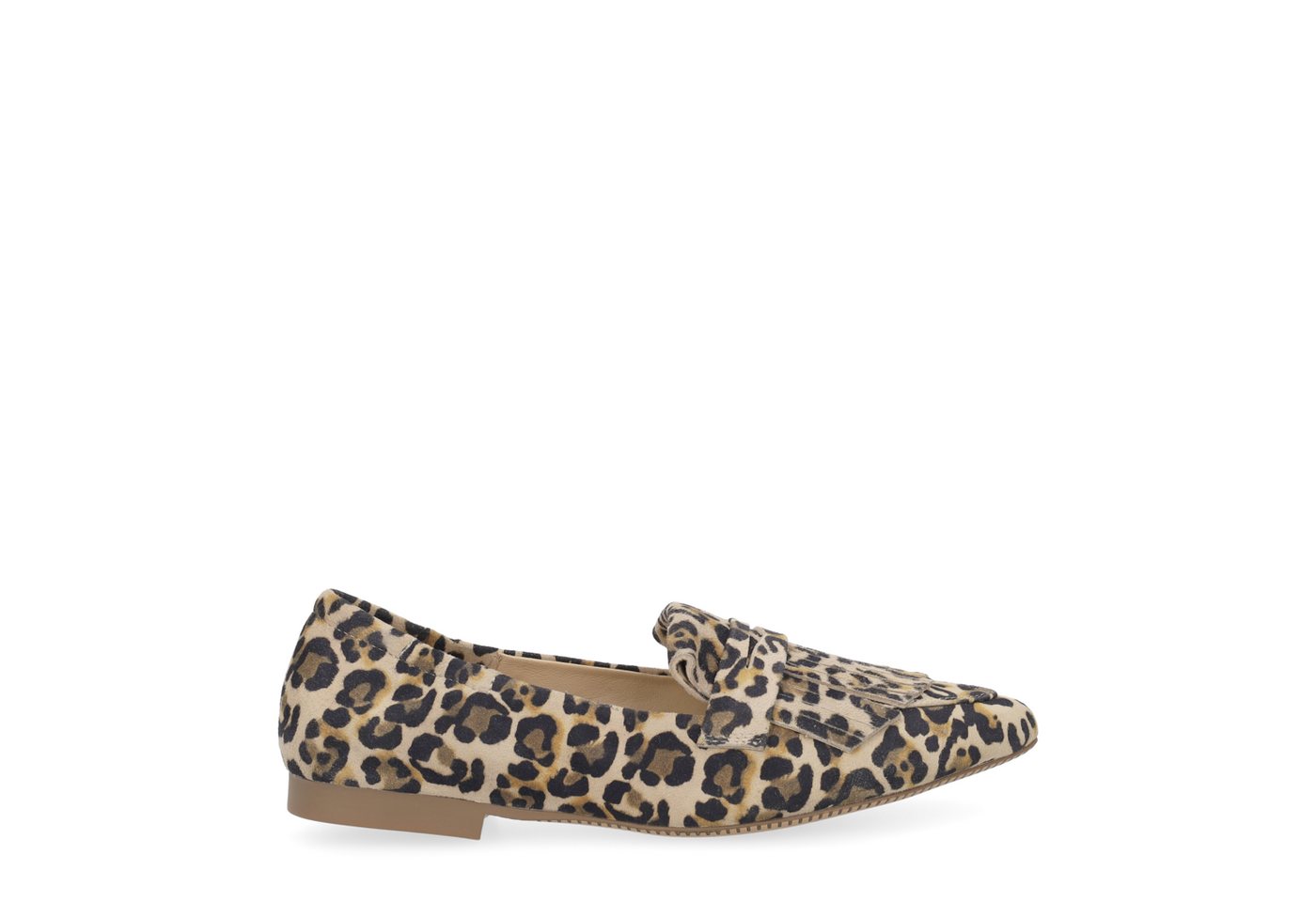 Maripé MA151 V.4, Slipper & Mokassin, Braun / Leo-Look, Damen Slipper