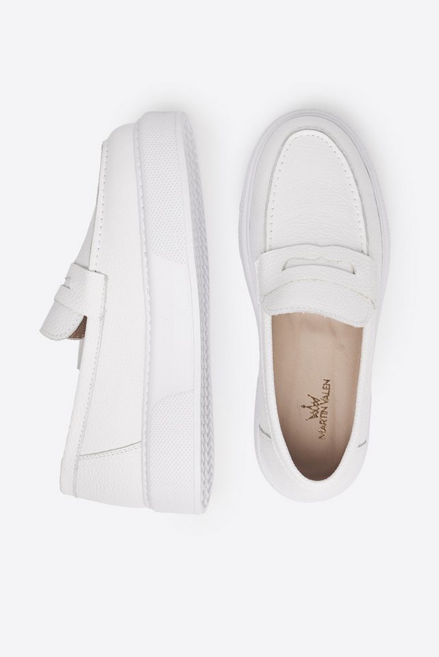 Martin Valen Unisex Sportschuhe Schnürschuh (weiß)