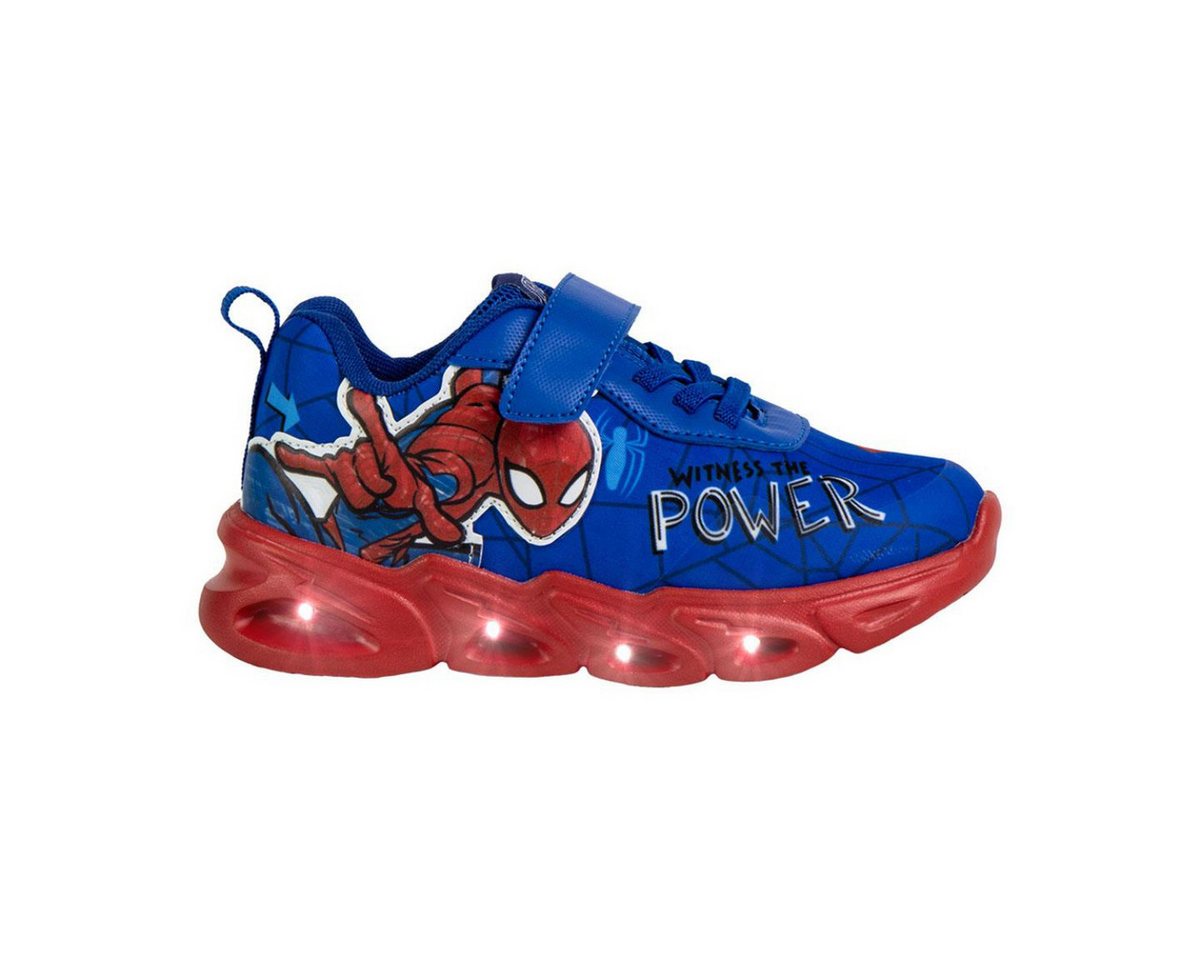 Marvel Spider Man Kinder Schuhe mit Licht Freizeitschuhe Sneaker Sneaker (Packung)