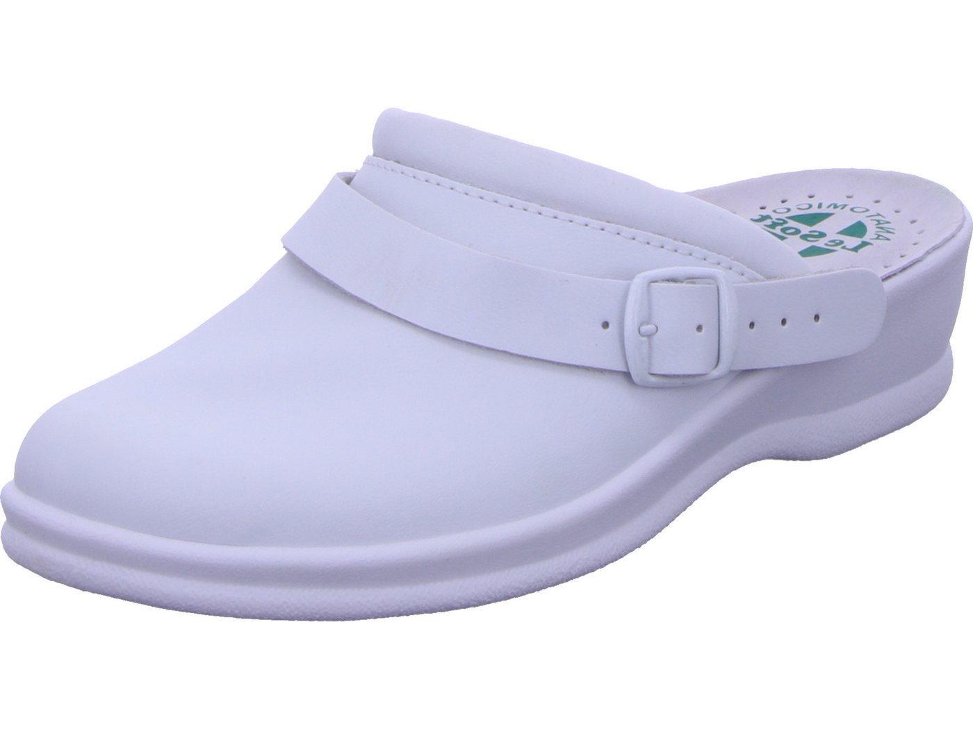 Max Relax Keilpantolette echtes Leder