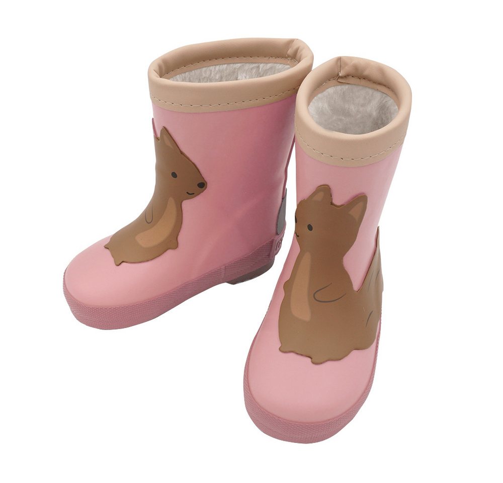 Maximo Gummistiefel (1 Paar) gefüttert, Profilsohle, reflektierende Details, wasserdicht, mit Patch