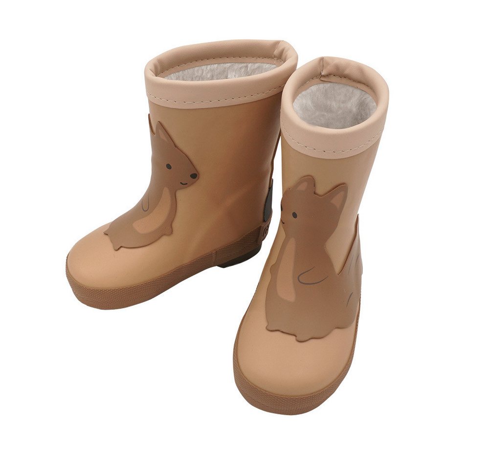 Maximo Gummistiefel "Eichhörnchen" Winterfutter, Reflekt 3M Gummistiefel (2-tlg)