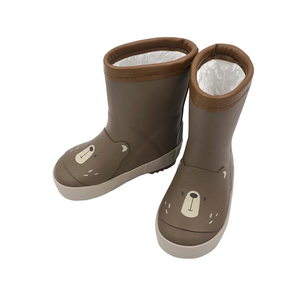 Maximo Gummistiefel gefüttert, Profilsohle, reflektierende Details, wasserdicht, mit Patch