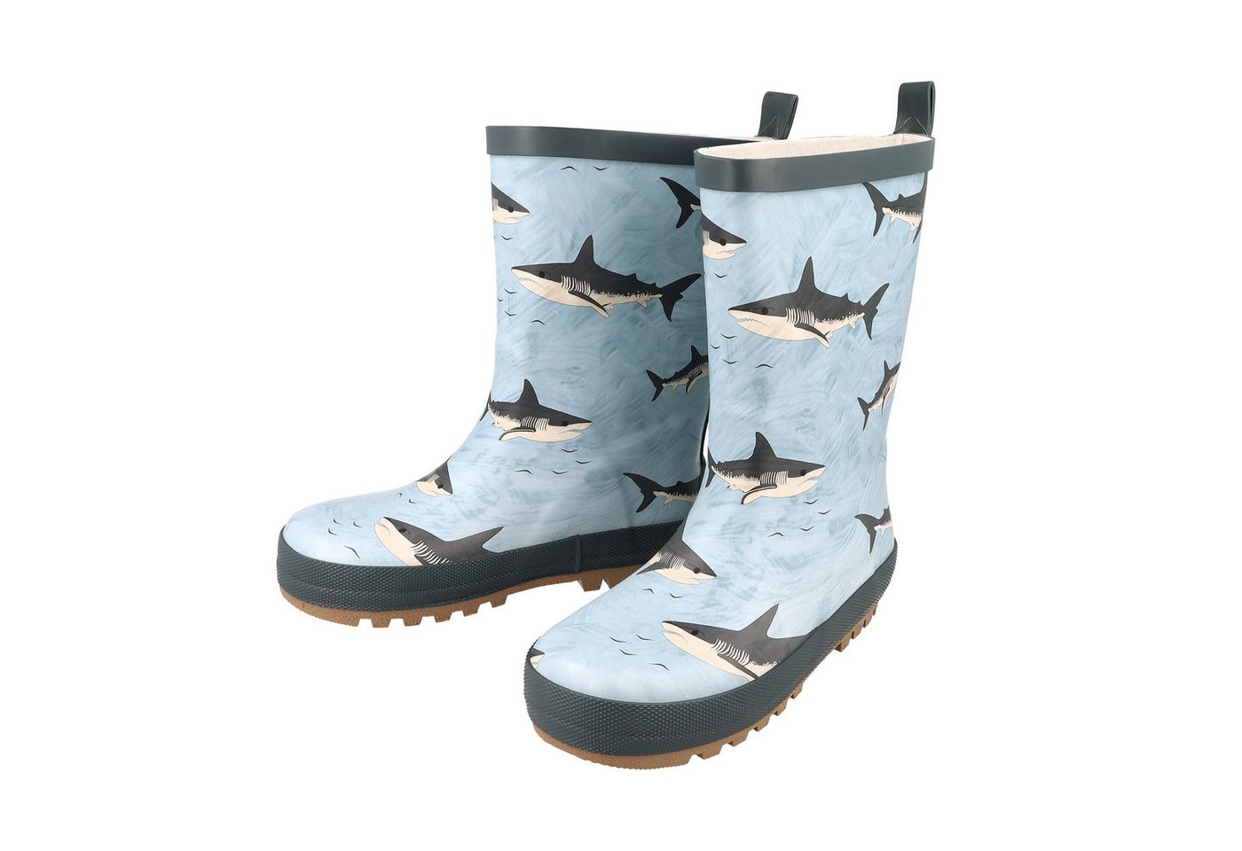 Maximo Gummistiefel Hai Reflekt 3M, Jerseyfutter Gummistiefel (2-tlg)