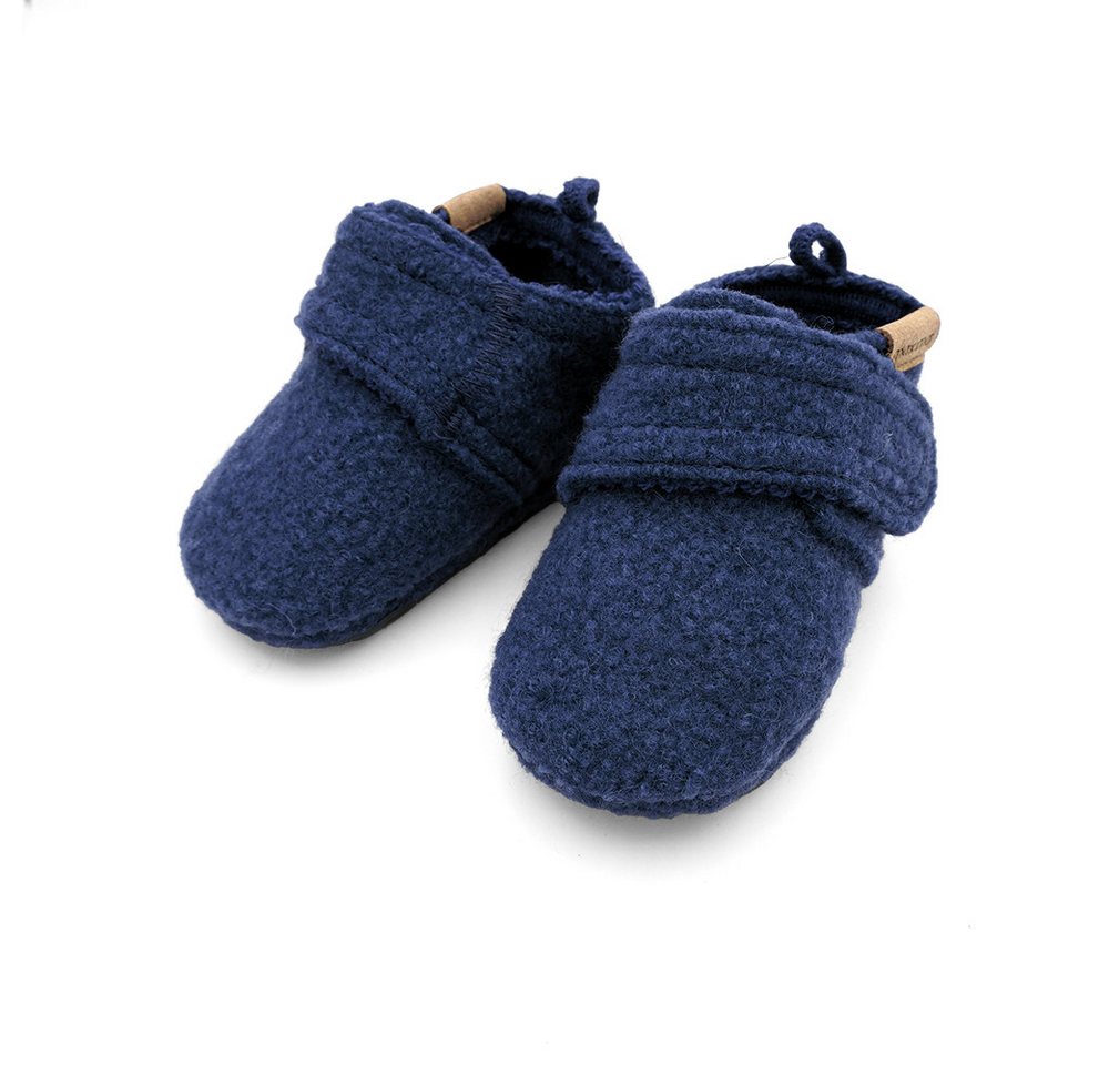 Maximo Lauflernschuhe, soft uni Anti-Rutsch-Sohle Lauflernschuh (2-tlg) Wollfleece