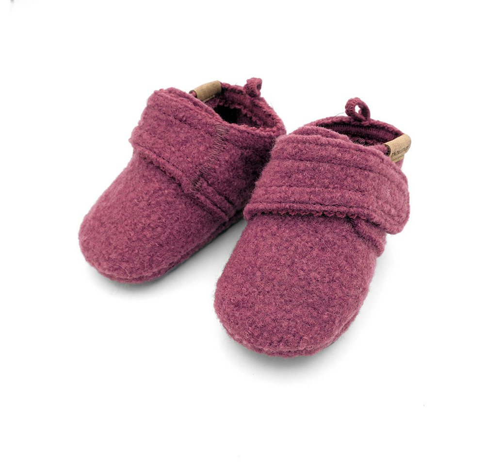 Maximo Lauflernschuhe, soft uni Anti-Rutsch-Sohle Lauflernschuh (2-tlg) Wollfleece