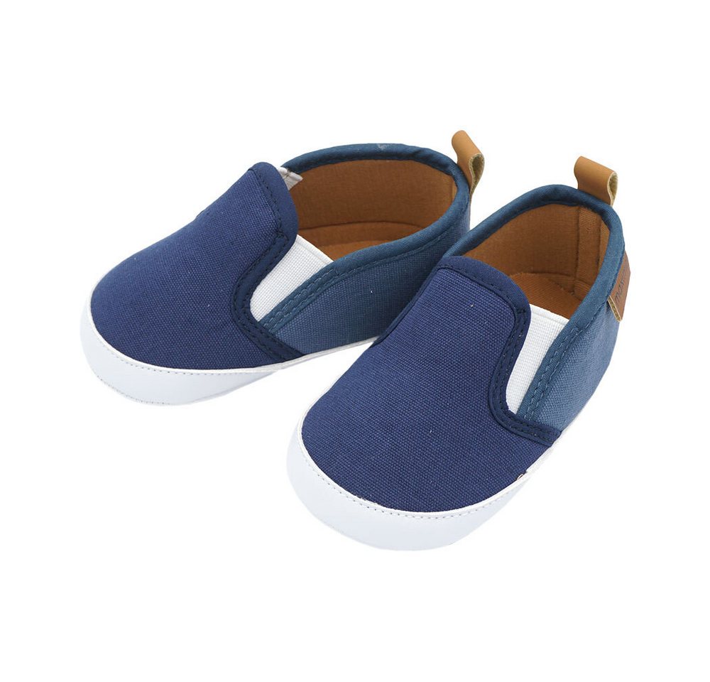 Maximo Schuhe, 2-farbig, Slipper Anti-Rutsch-Sohle, TPR Lauflernschuh (2-tlg)