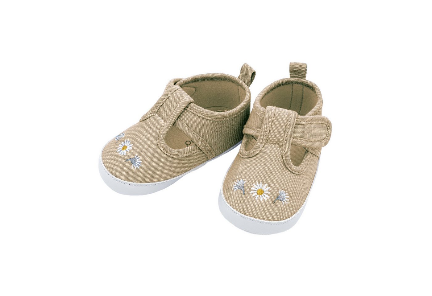 Maximo Schuhe Daisy,Klettverschluß Anti-Rutsch-Sohle, TPR Lauflernschuh (2-tlg)