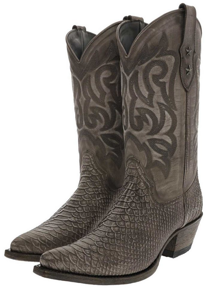Mayura Boots ALABAMA Braun Cowboystiefel Rahmengenähte Damen Westernstiefel