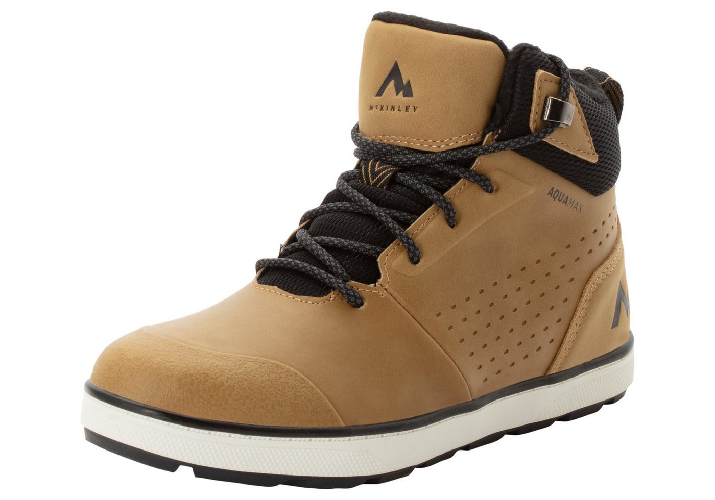 mckinley Nell II MID AQ Winterstiefel Snowboots, Winterboots, Winterschuhe, wasserdicht (braun)