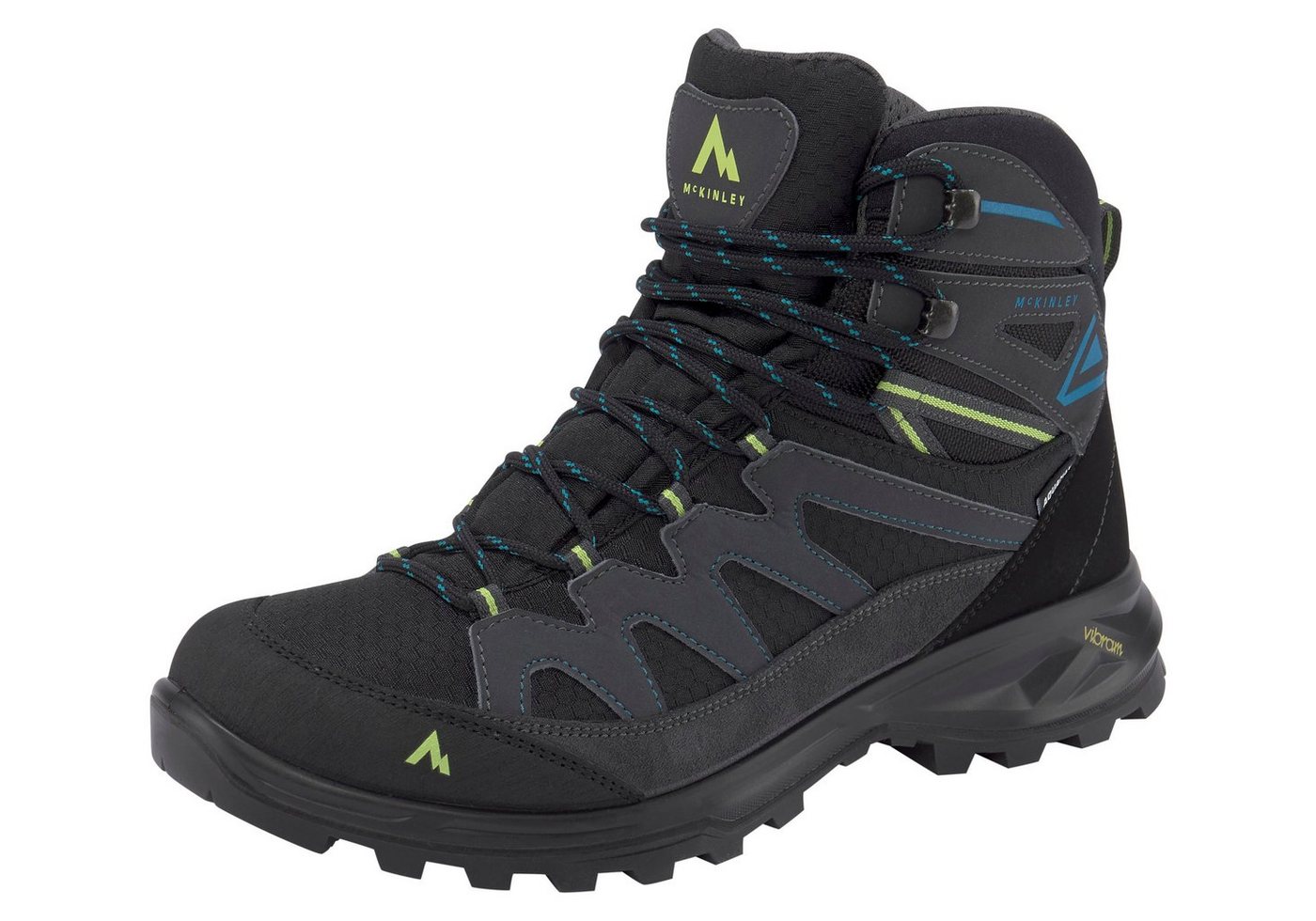 mckinley Vulcanus MID AQX M Outdoorschuh wasserdichter Wanderschuh, Trekkingschuh, Hikingschuh