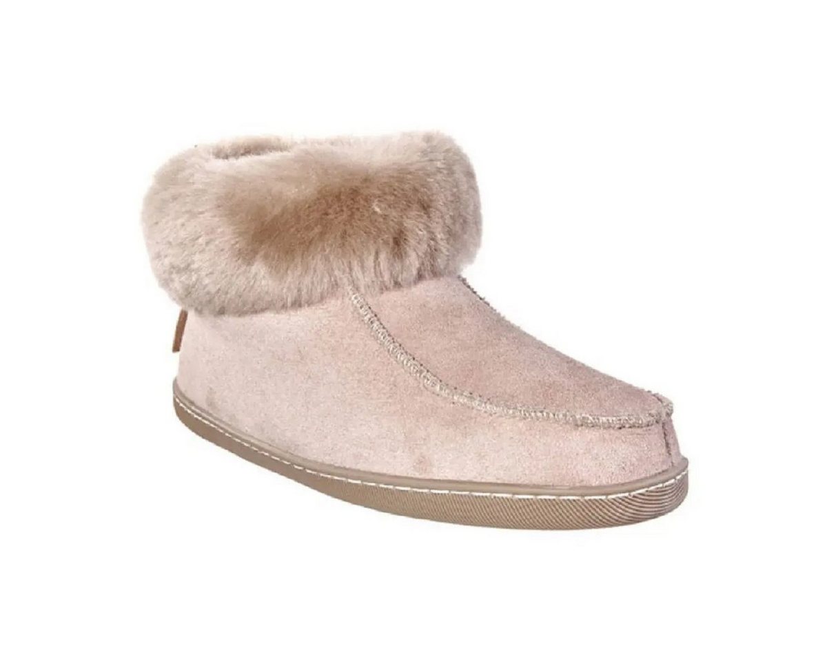 Mein Style Lammfellstiefel Umschlag Pantoffel (1 Paar, 1-tlg., 1 Paar)