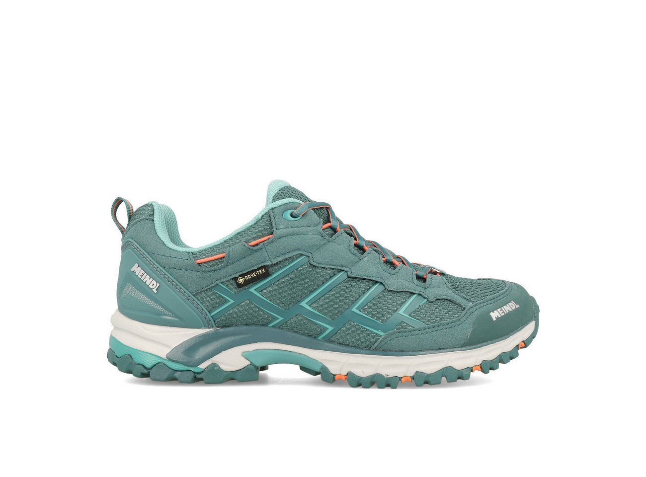 Meindl Caribe Lady GTX Damen Smaragd Orange Outdoorschuh