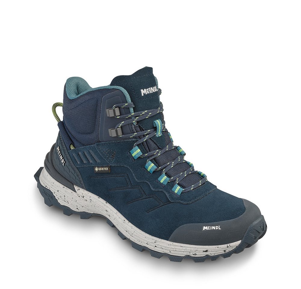 Meindl Dallas Lady Mid GORE-TEX marine/lemon Wanderschuh GORE-TEX® – Winddicht, wasserdicht und atmungsaktiv