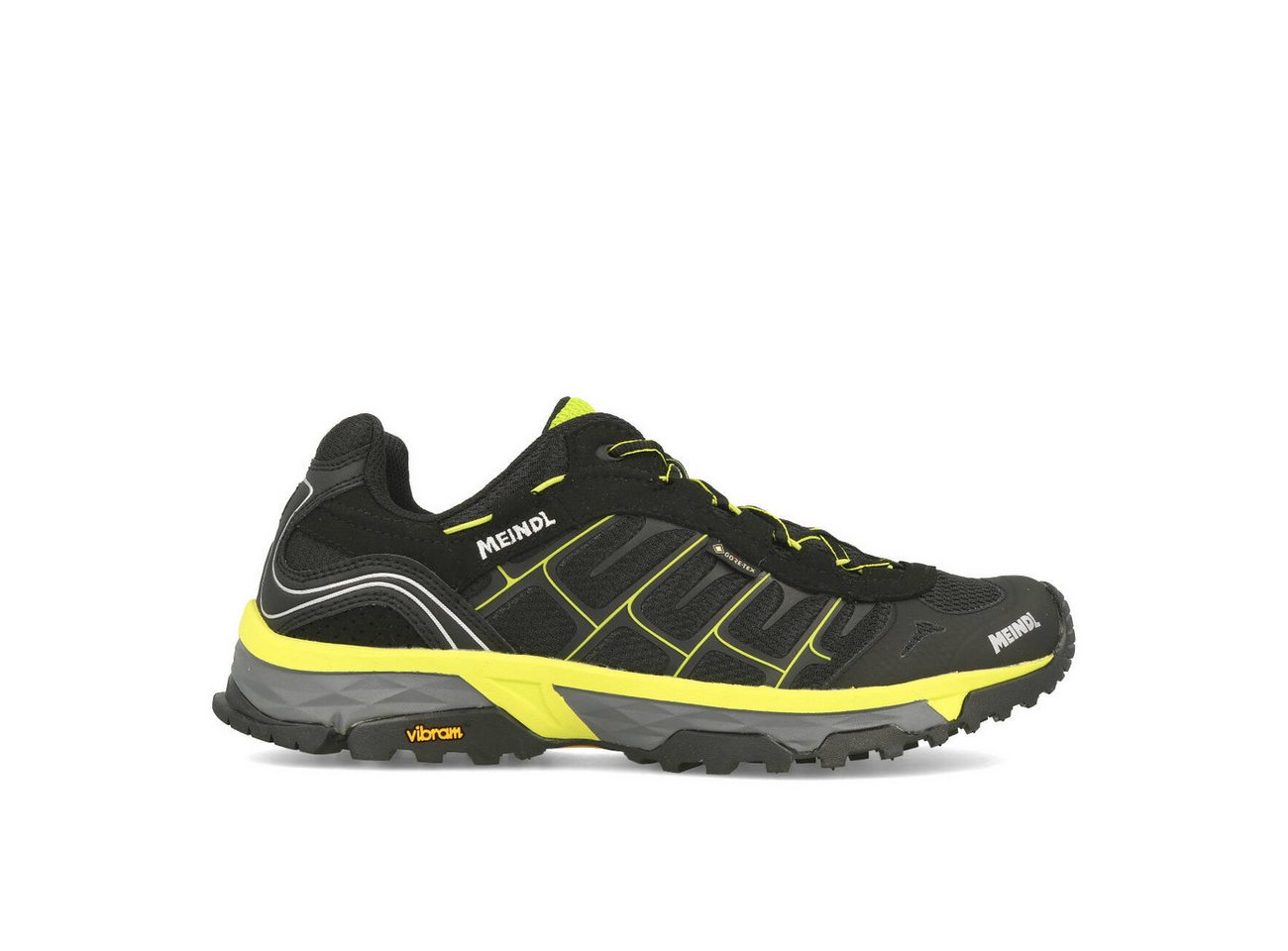 Meindl Finale GTX Herren Schwarz Lemon Outdoorschuh