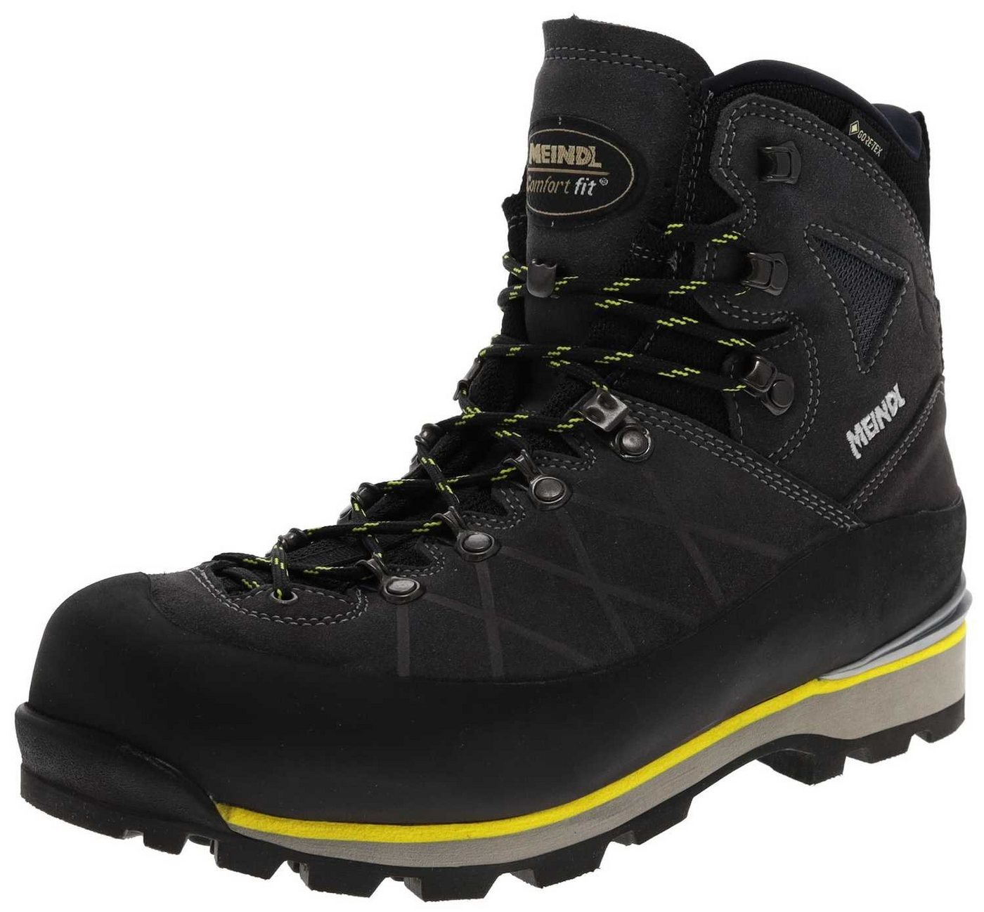 Meindl Herren Hikingschuhe ANTELAO PRO GTX Anthrazit Lemon Outdoorschuh