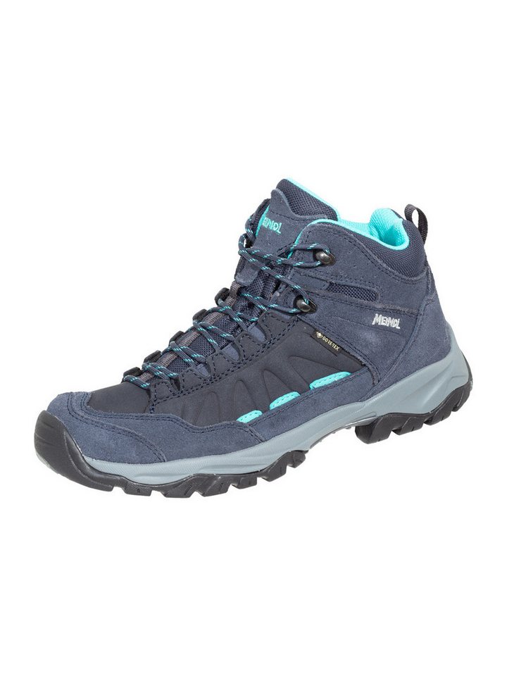 Meindl Nebraska Lady Mid GORE-TEX® Wanderschuh GORE-TEX® – Winddicht, wasserdicht und atmungsaktiv (blau)