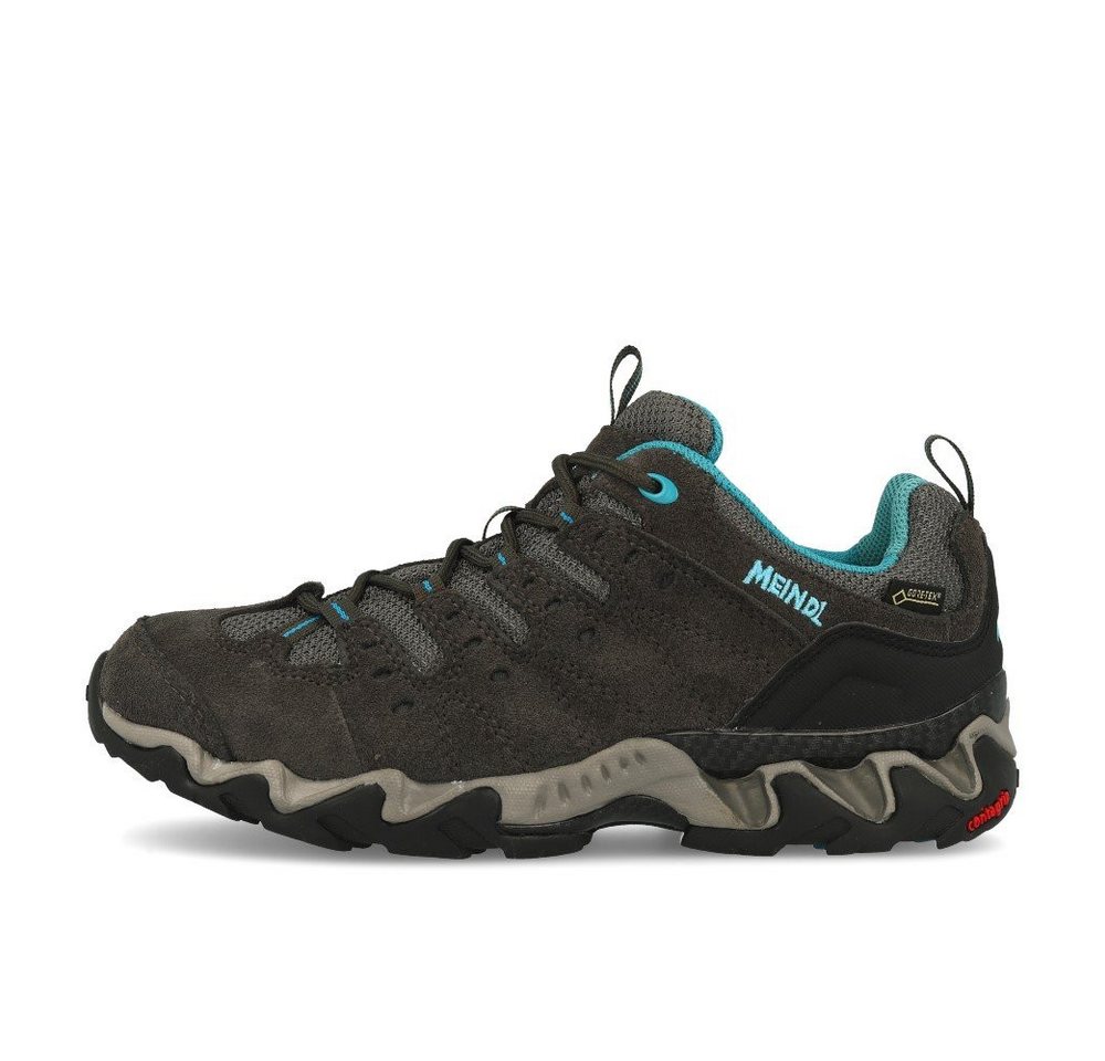 Meindl Portland Lady GTX Grau Petrol Outdoorschuh