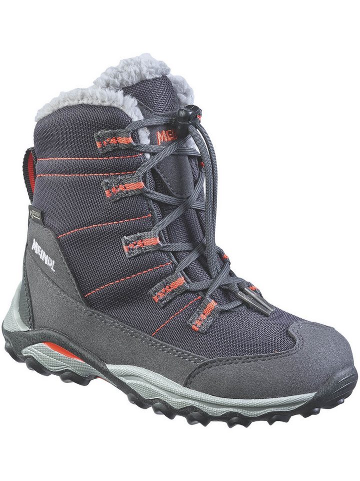Meindl Yolup Junior schwarz/orange Wanderschuh GORE-TEX® – Winddicht, wasserdicht und atmungsaktiv