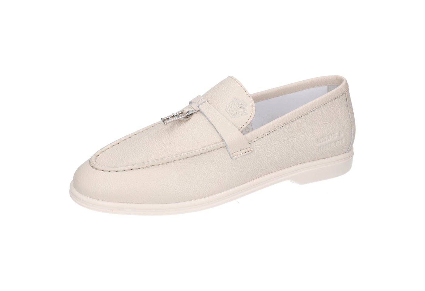 melvin & hamilton Adley 3 Leder-Loafers für Damen Loafer Flache Absätze, Echtes Leder, Herausnehmbare Innensohle (Obera Soft Cup)