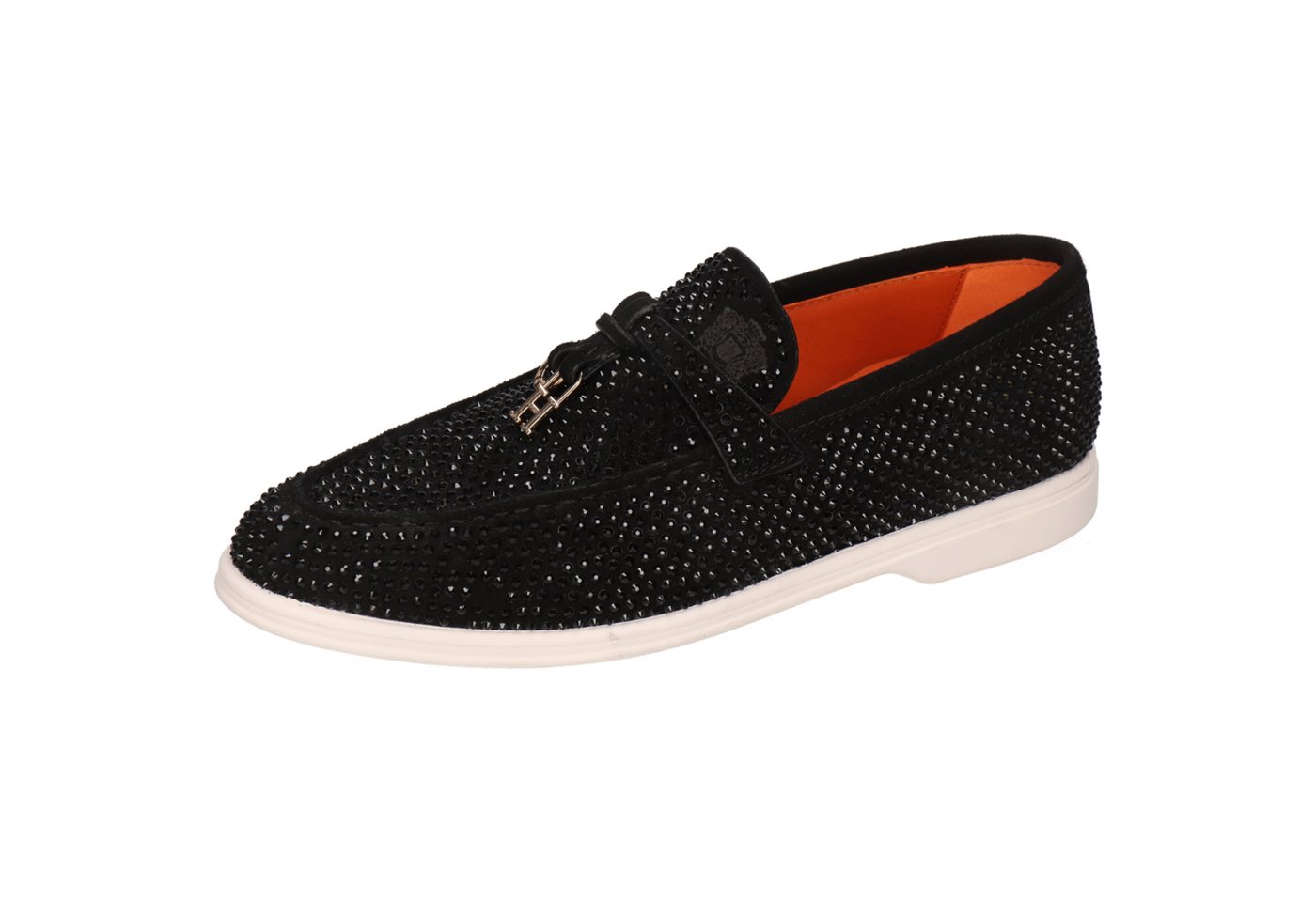 melvin & hamilton Adley 3 Leder-Loafers für Damen Loafer Flache Absätze, Echtes Leder, Herausnehmbare Innensohle (schwarz)