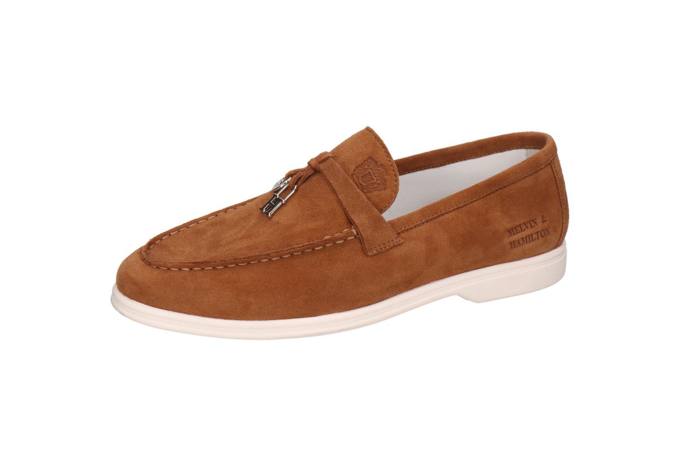 melvin & hamilton Adley 3 Leder-Loafers für Damen Loafer Flache Absätze, Echtes Leder, Herausnehmbare Innensohle