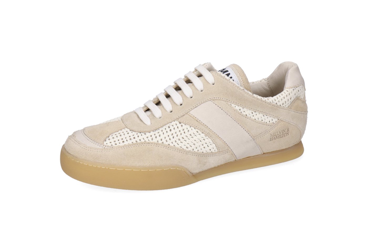 melvin & hamilton Alicia 3 Leder-Sneakers für Damen Sneaker Flache Absätze, Echtes Leder, Herausnehmbare Innensohle