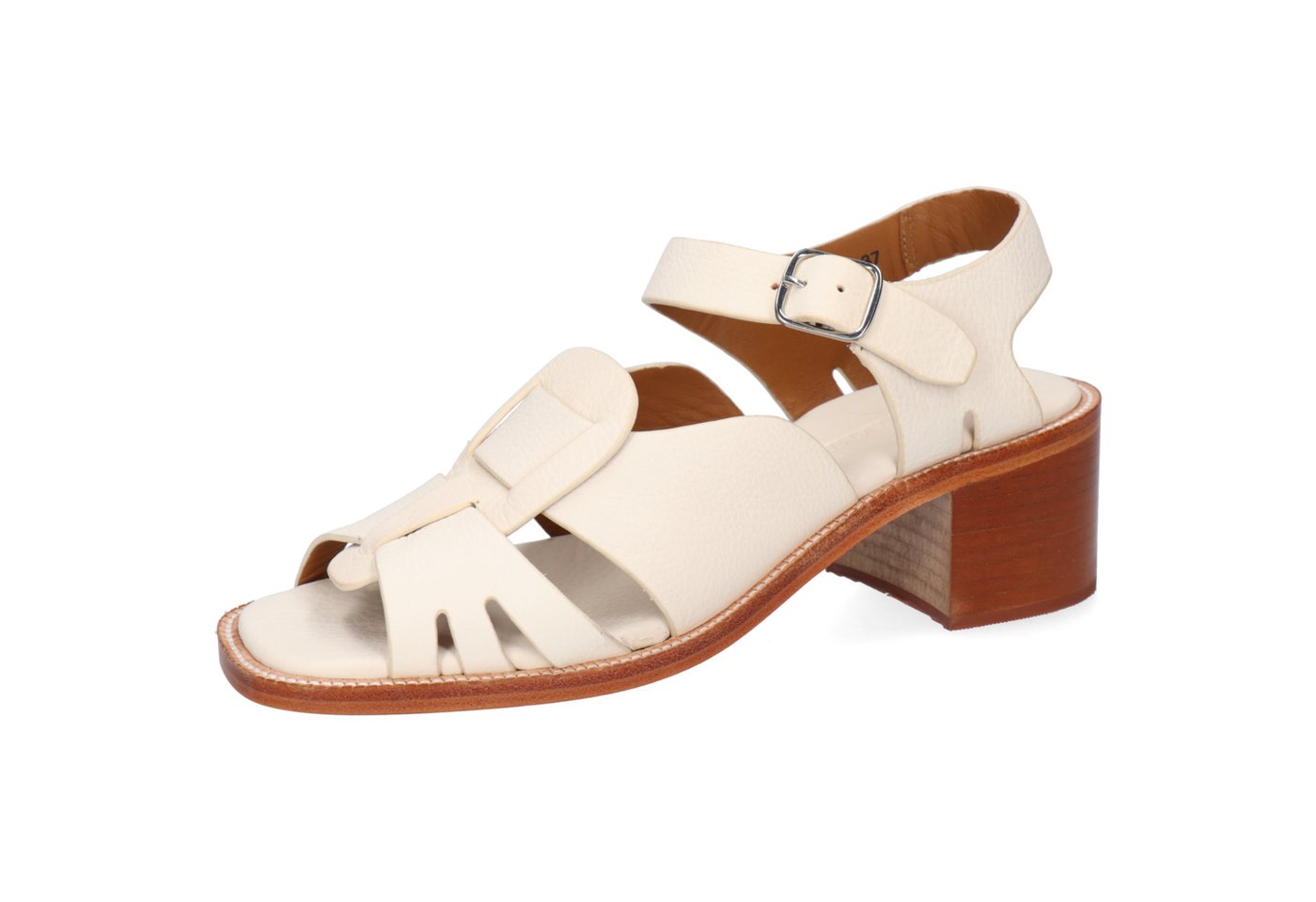 melvin & hamilton Charlotta 1 Leder-Sandalen für Damen Sandale Block-Absatz, Echtes Leder