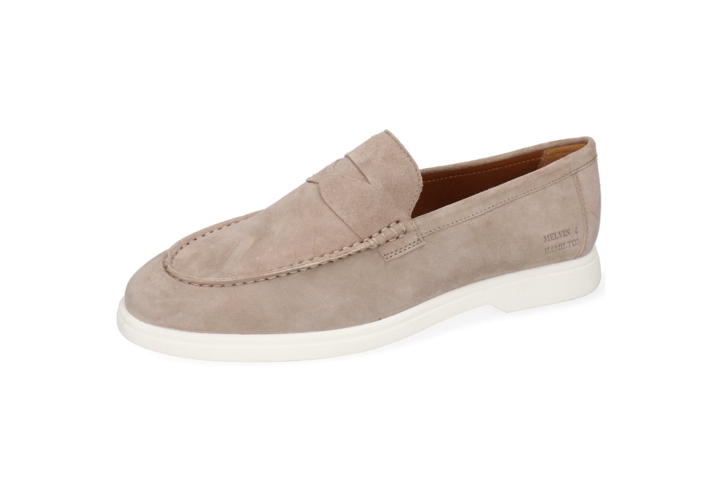 melvin & hamilton Dean 3 Leder-Loafers für Herren Loafer Flache Absätze, Echtes Leder