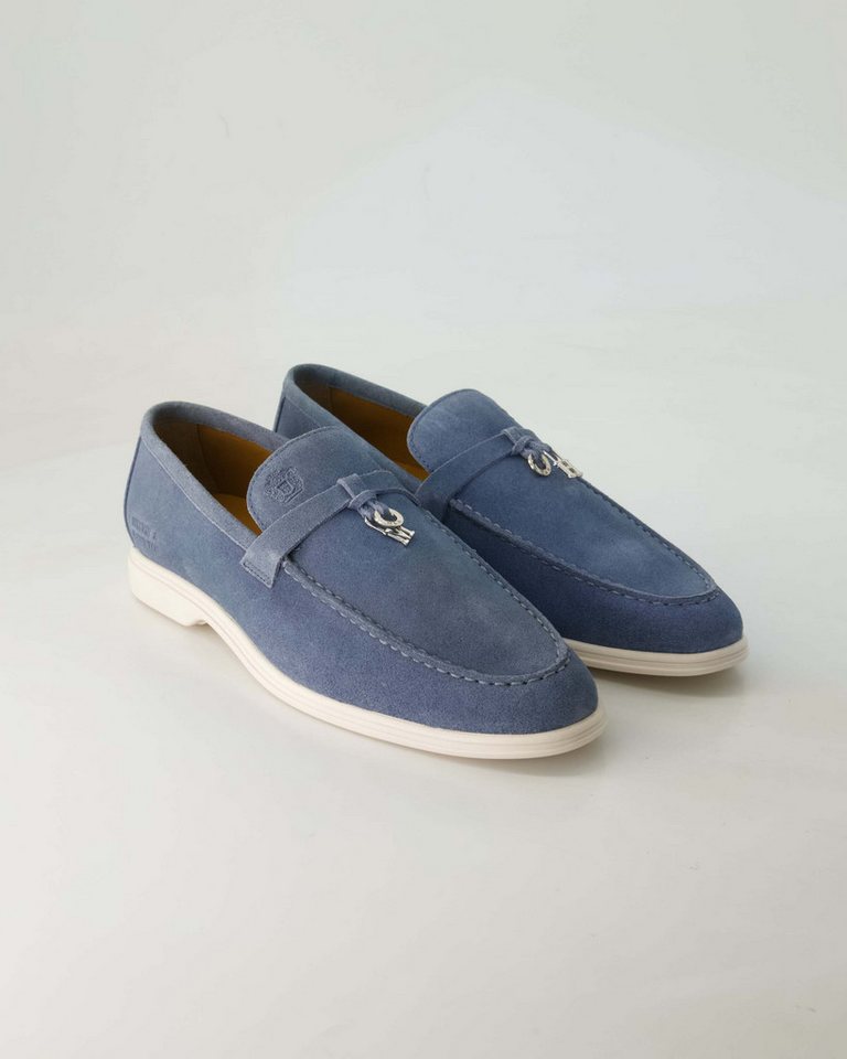 melvin & hamilton Earl 3 Slipper Obermaterial: Leder (blau)