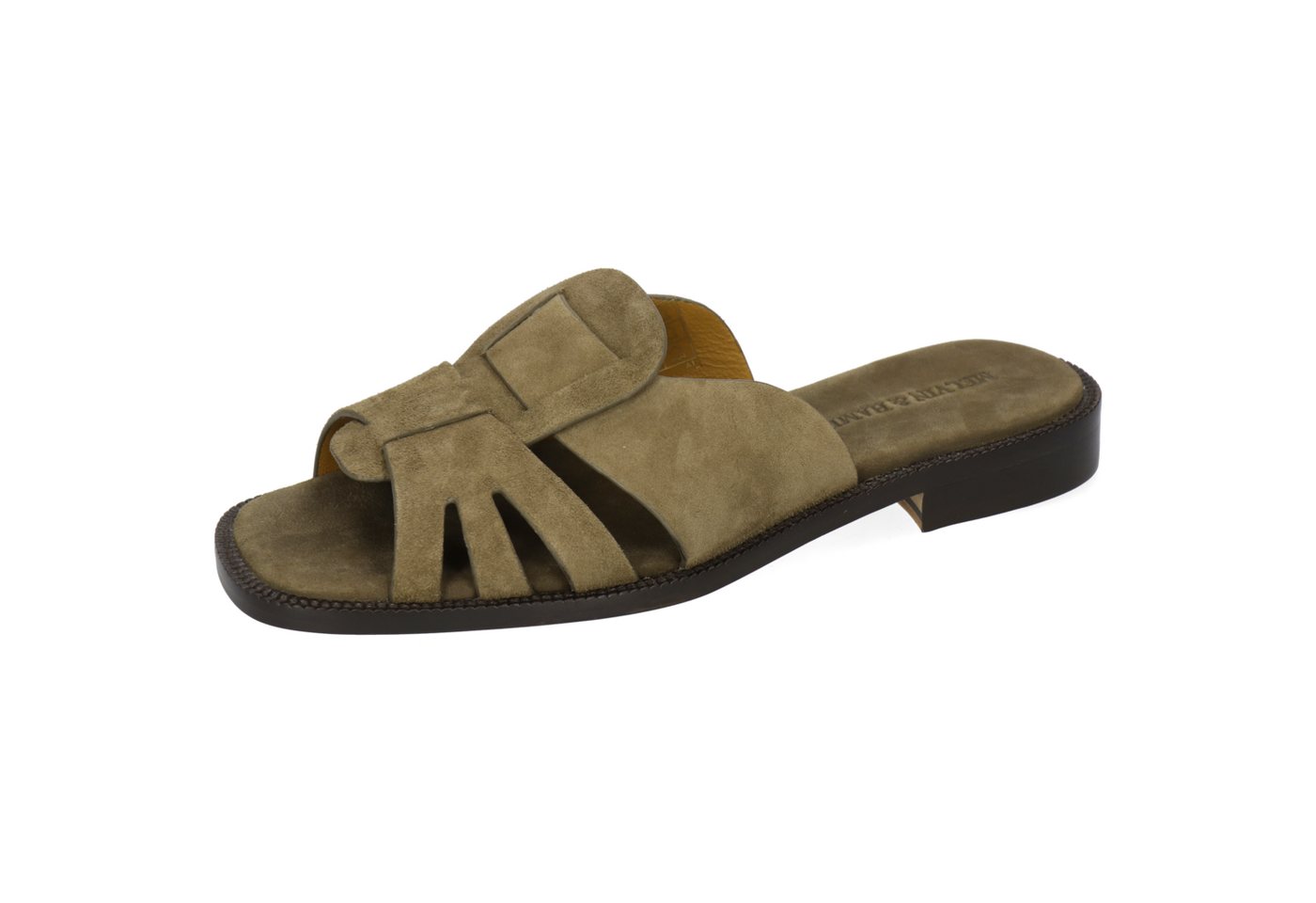 melvin & hamilton Everly 4 Leder-Pantoletten für Damen Pantolette Flache Absätze, Echtes Leder