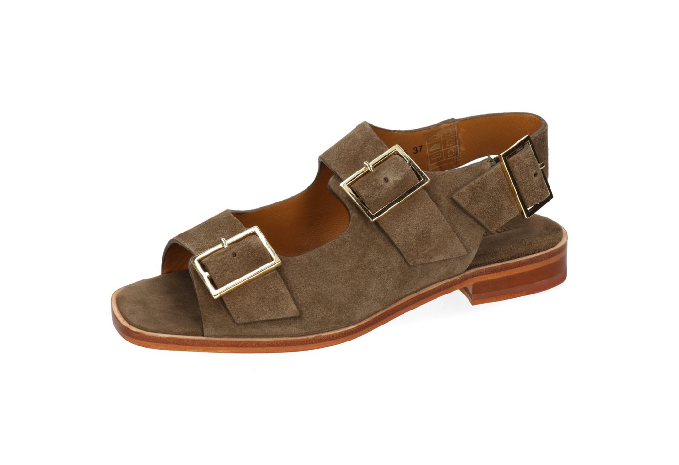 melvin & hamilton Everly 5 Leder-Sandalen für Damen Sandale Flache Absätze, Echtes Leder