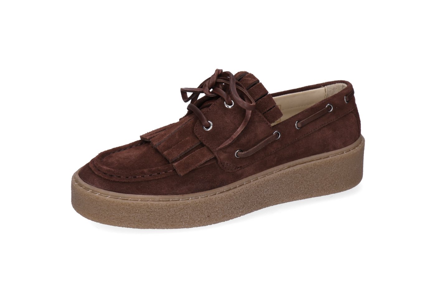 melvin & hamilton Farah 1 Leder-Loafers für Damen Loafer Plateausohlen, Echtes Leder