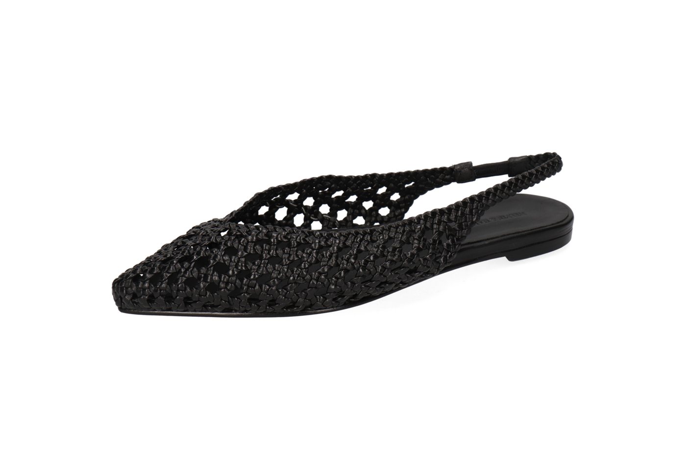 melvin & hamilton Fiora 4 Leder-Ballerinas für Damen Ballerina Flache Absätze, Echtes Leder, Von Hand geflochten