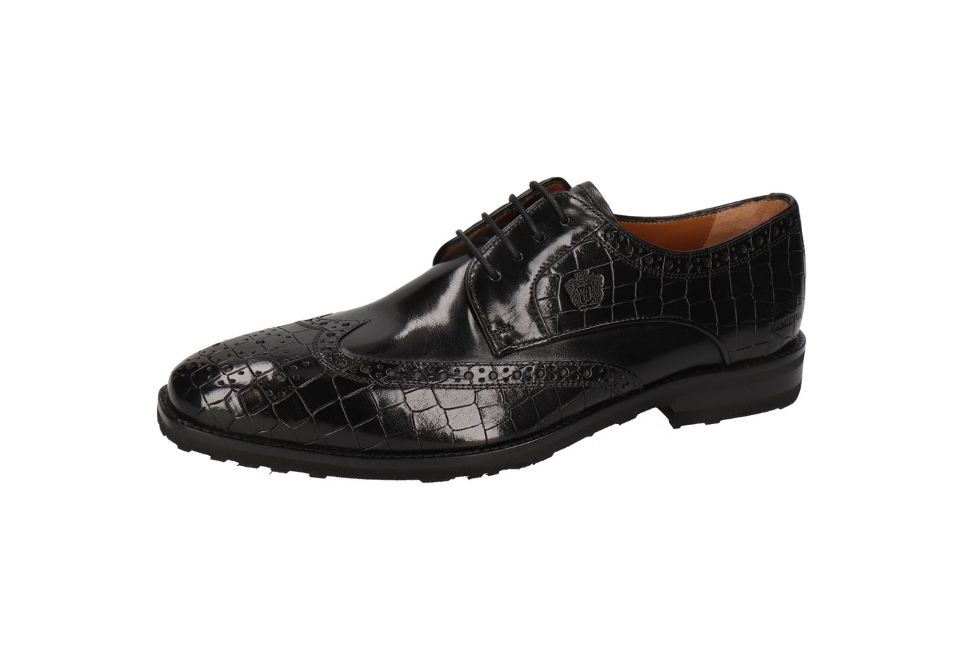 melvin & hamilton Flynn 4 Leder-Derby Schuhe für Herren Schnürschuh Flache Absätze, Echtes Leder