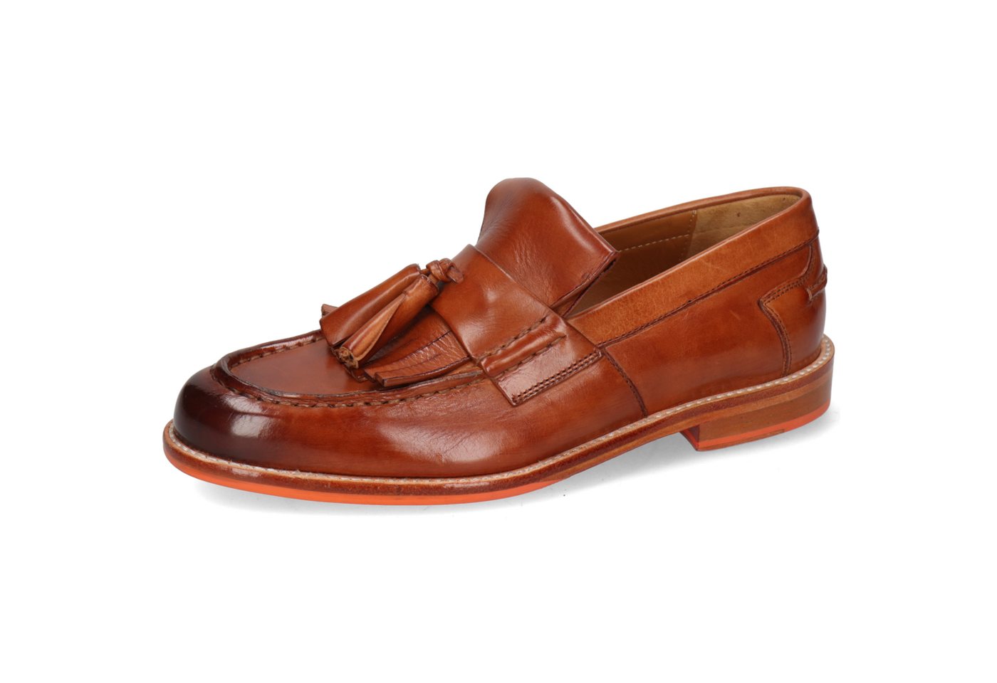 melvin & hamilton Gianna 11 Leder-Loafers für Damen Loafer Flache Absätze, Echtes Leder, Vegetabile Gerbung