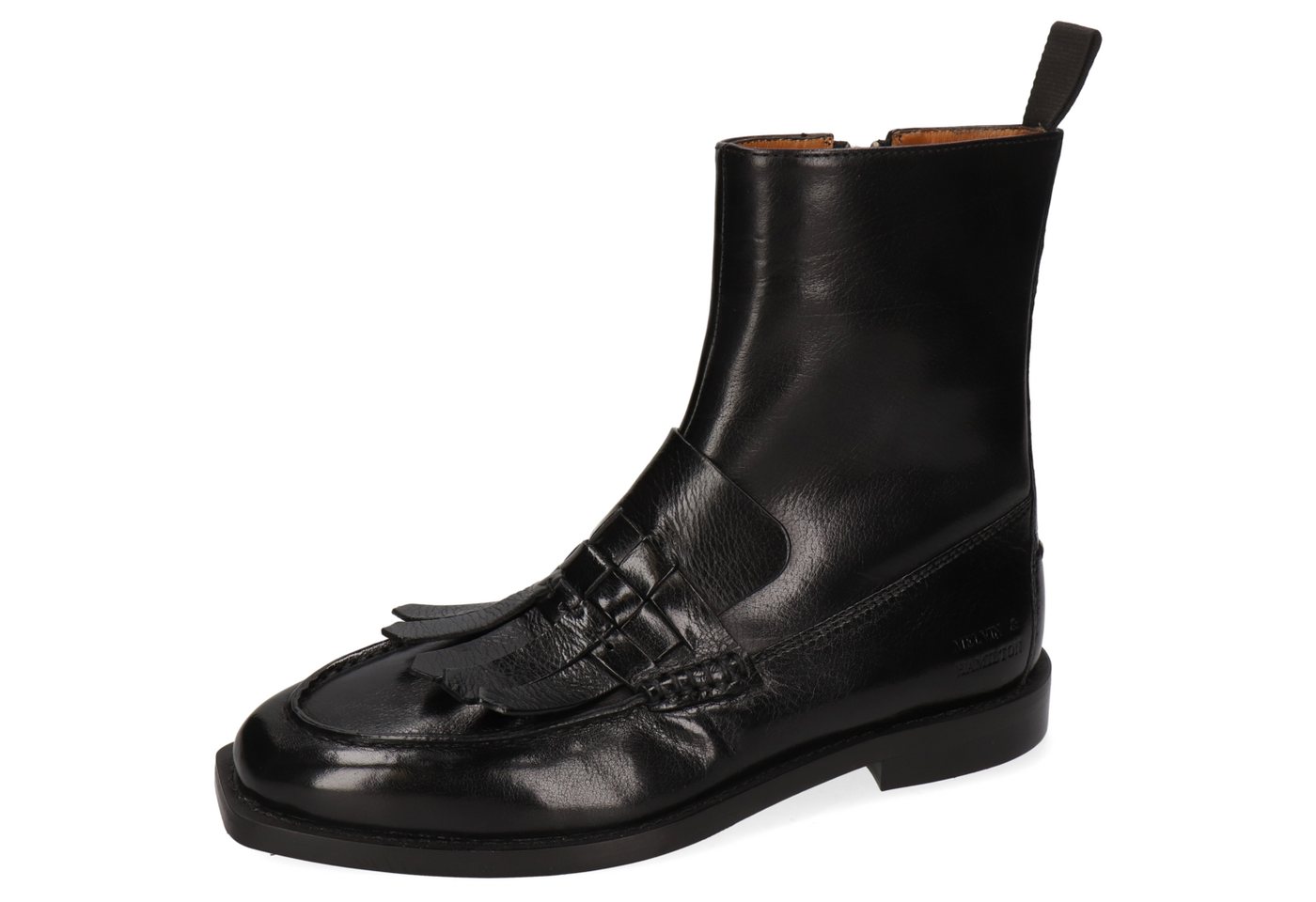 melvin & hamilton Gianna 22 Leder-Stiefeletten für Damen Stiefelette Flache Absätze, Echtes Leder, Vegetabile Gerbung