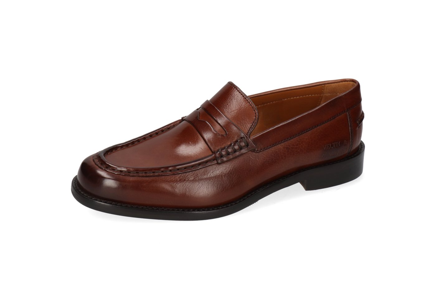melvin & hamilton Gianna 23 Leder-Loafers für Damen Loafer Flache Absätze, Echtes Leder, Vegetabile Gerbung
