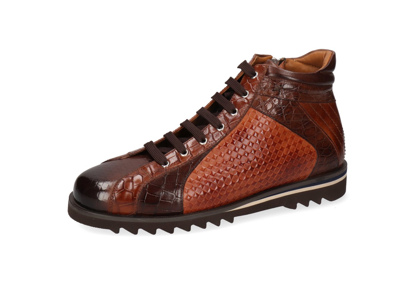 melvin & hamilton Hadrian 10 Leder-Sneakers für Herren Sneaker Flache Absätze, Echtes Leder, Herausnehmbare Innensohle
