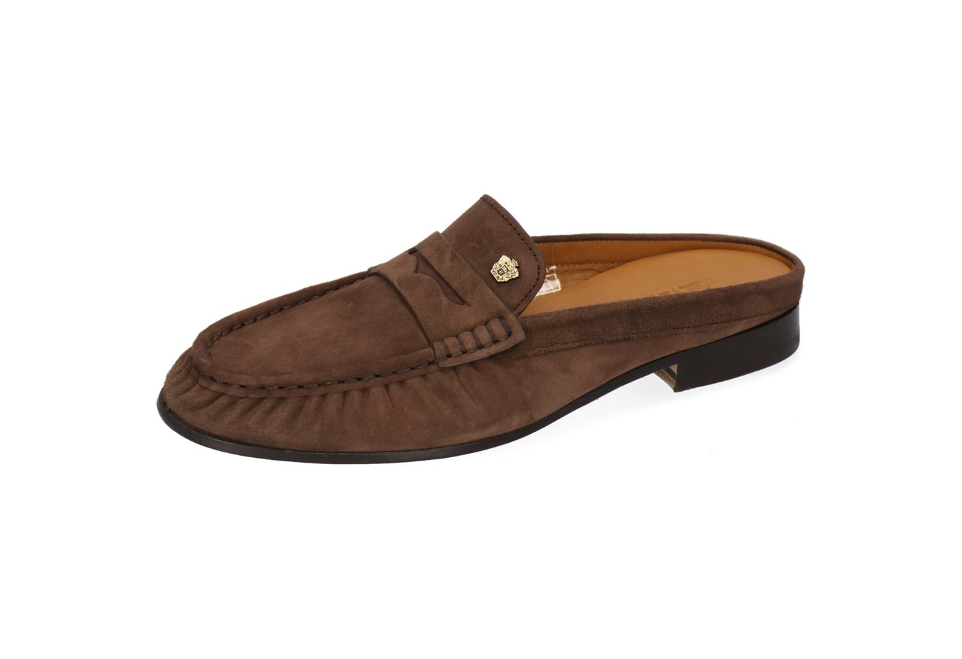 melvin & hamilton Kamilla 12 Leder-Pantoletten für Damen Pantolette Flache Absätze, Echtes Leder