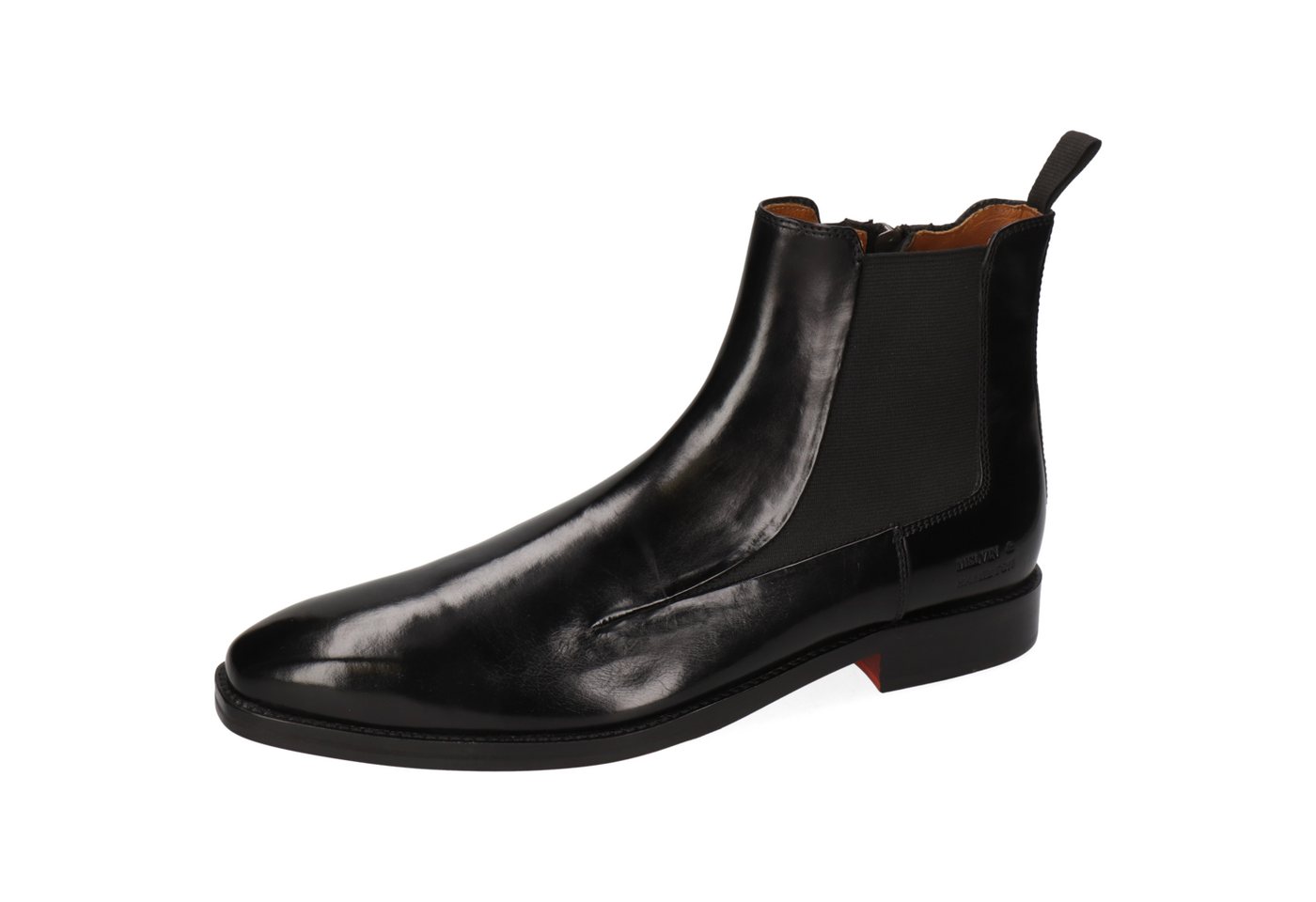 melvin & hamilton Lawrence 7 Leder-Stiefeletten für Herren Stiefelette Flache Absätze, Echtes Leder, Vegetabile Gerbung