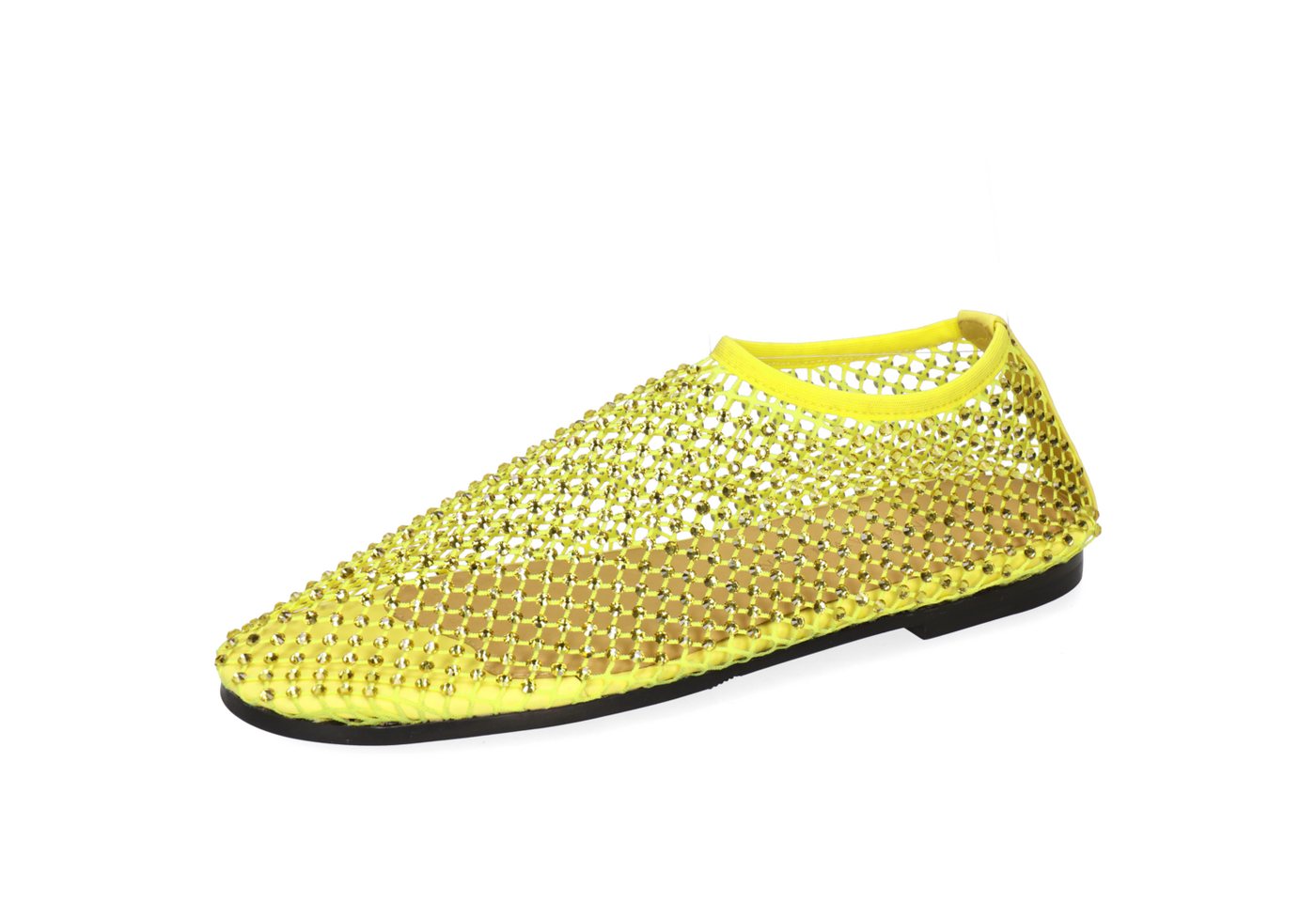 melvin & hamilton Olga 2 Textil-Ballerinas für Damen Ballerina Flache Absätze (gelb)