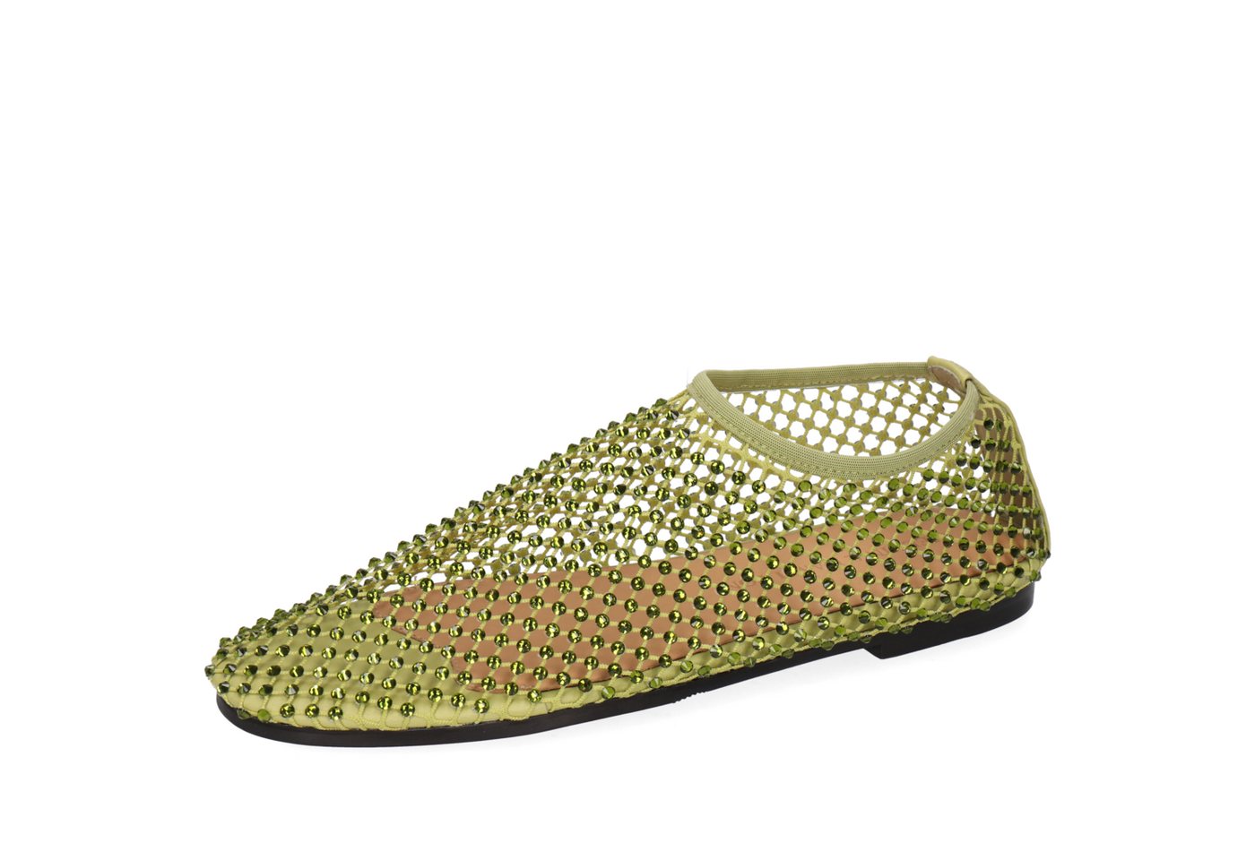melvin & hamilton Olga 2 Textil-Ballerinas für Damen Ballerina Flache Absätze (grün)