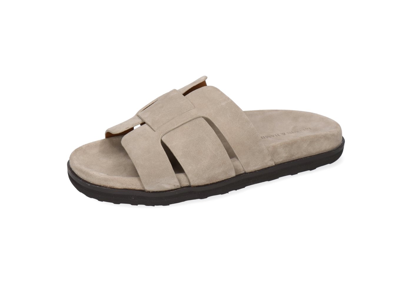 melvin & hamilton Robert 43 Leder-Pantoletten für Herren Pantolette Flache Absätze, Echtes Leder